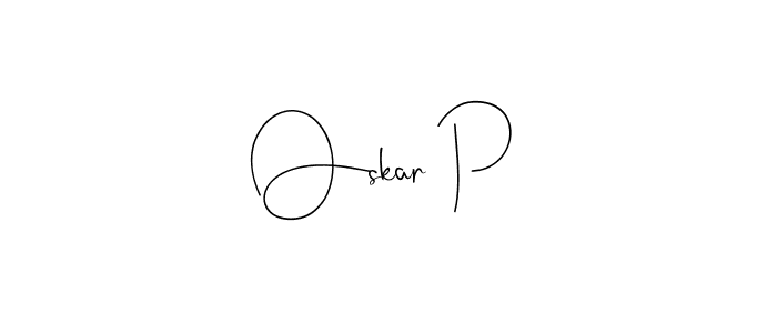 Also You can easily find your signature by using the search form. We will create Oskar P name handwritten signature images for you free of cost using Andilay-7BmLP sign style. Oskar P signature style 4 images and pictures png
