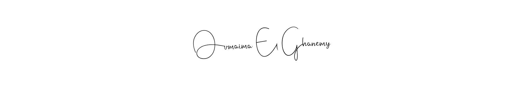 Similarly Andilay-7BmLP is the best handwritten signature design. Signature creator online .You can use it as an online autograph creator for name Oumaima El Ghanemy. Oumaima El Ghanemy signature style 4 images and pictures png