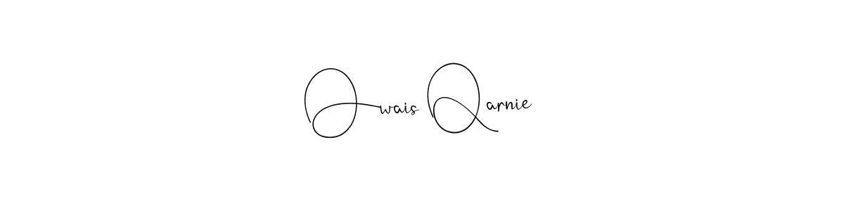 This is the best signature style for the Owais Qarnie name. Also you like these signature font (Andilay-7BmLP). Mix name signature. Owais Qarnie signature style 4 images and pictures png