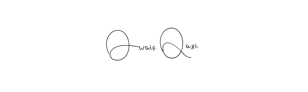 This is the best signature style for the Owais Qazi name. Also you like these signature font (Andilay-7BmLP). Mix name signature. Owais Qazi signature style 4 images and pictures png