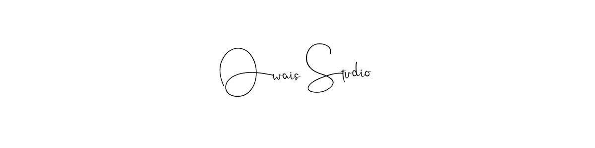 Also You can easily find your signature by using the search form. We will create Owais Studio name handwritten signature images for you free of cost using Andilay-7BmLP sign style. Owais Studio signature style 4 images and pictures png