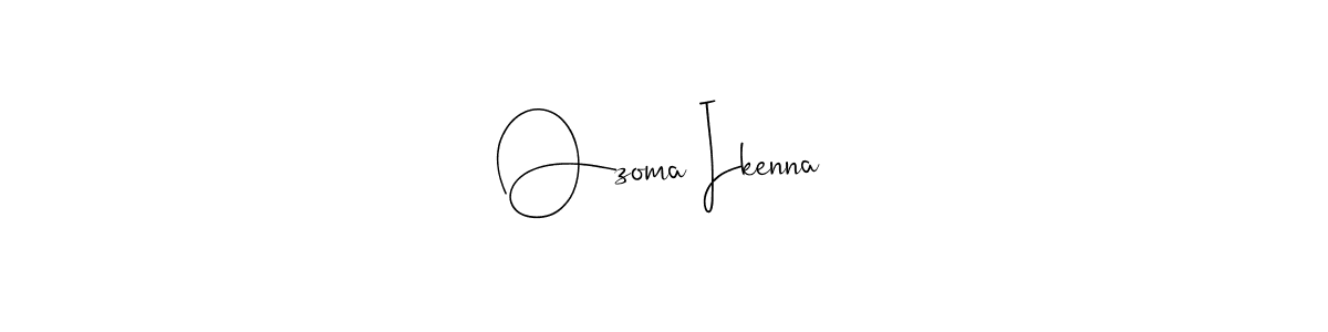 if you are searching for the best signature style for your name Ozoma Ikenna. so please give up your signature search. here we have designed multiple signature styles  using Andilay-7BmLP. Ozoma Ikenna signature style 4 images and pictures png