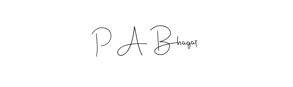 Here are the top 10 professional signature styles for the name P A Bhagat. These are the best autograph styles you can use for your name. P A Bhagat signature style 4 images and pictures png