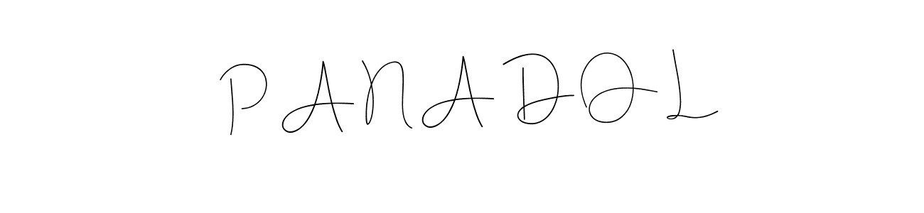 This is the best signature style for the P A N A D O L name. Also you like these signature font (Andilay-7BmLP). Mix name signature. P A N A D O L signature style 4 images and pictures png
