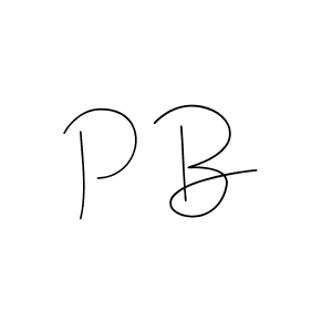 Make a beautiful signature design for name P B. Use this online signature maker to create a handwritten signature for free. P B signature style 4 images and pictures png