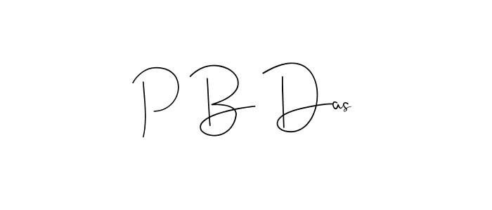 How to make P B Das signature? Andilay-7BmLP is a professional autograph style. Create handwritten signature for P B Das name. P B Das signature style 4 images and pictures png