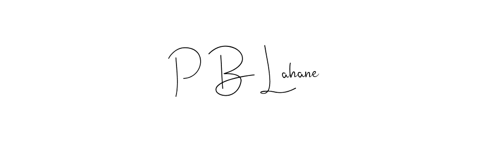 Andilay-7BmLP is a professional signature style that is perfect for those who want to add a touch of class to their signature. It is also a great choice for those who want to make their signature more unique. Get P B Lahane name to fancy signature for free. P B Lahane signature style 4 images and pictures png