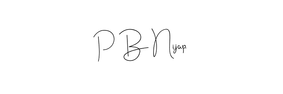 How to Draw P B Nijap signature style? Andilay-7BmLP is a latest design signature styles for name P B Nijap. P B Nijap signature style 4 images and pictures png