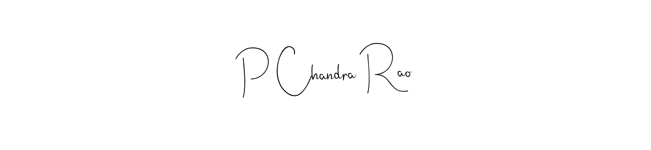 The best way (Andilay-7BmLP) to make a short signature is to pick only two or three words in your name. The name P Chandra Rao include a total of six letters. For converting this name. P Chandra Rao signature style 4 images and pictures png