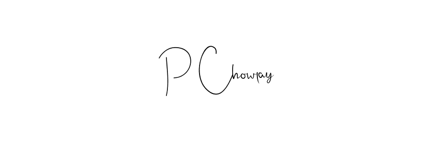 The best way (Andilay-7BmLP) to make a short signature is to pick only two or three words in your name. The name P Chowlay include a total of six letters. For converting this name. P Chowlay signature style 4 images and pictures png