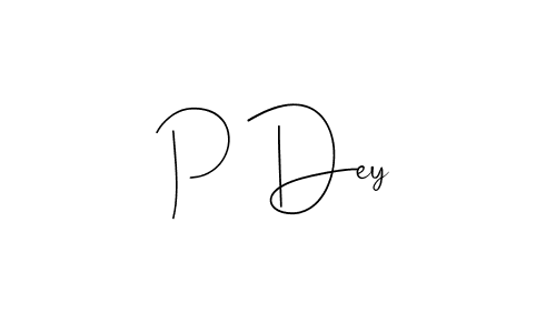 How to Draw P Dey signature style? Andilay-7BmLP is a latest design signature styles for name P Dey. P Dey signature style 4 images and pictures png