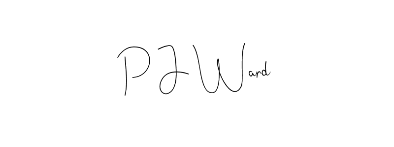 Make a short P J Ward signature style. Manage your documents anywhere anytime using Andilay-7BmLP. Create and add eSignatures, submit forms, share and send files easily. P J Ward signature style 4 images and pictures png