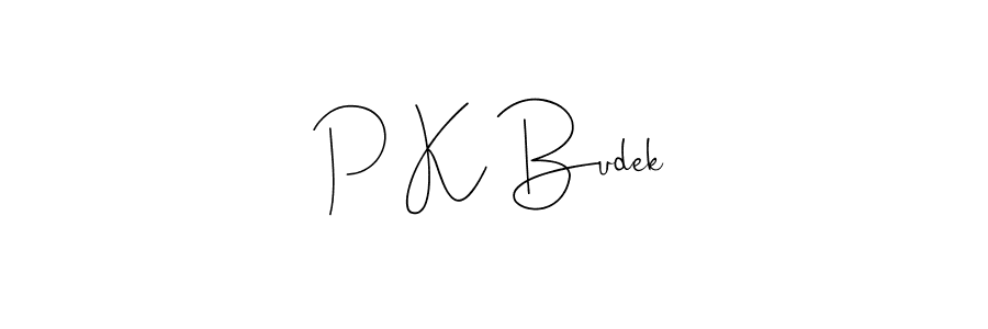 Here are the top 10 professional signature styles for the name P K Budek. These are the best autograph styles you can use for your name. P K Budek signature style 4 images and pictures png