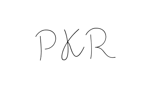 Design your own signature with our free online signature maker. With this signature software, you can create a handwritten (Andilay-7BmLP) signature for name P K R. P K R signature style 4 images and pictures png