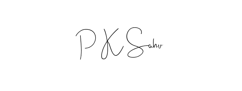 Use a signature maker to create a handwritten signature online. With this signature software, you can design (Andilay-7BmLP) your own signature for name P K Sahu. P K Sahu signature style 4 images and pictures png