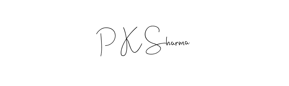 It looks lik you need a new signature style for name P K Sharma. Design unique handwritten (Andilay-7BmLP) signature with our free signature maker in just a few clicks. P K Sharma signature style 4 images and pictures png