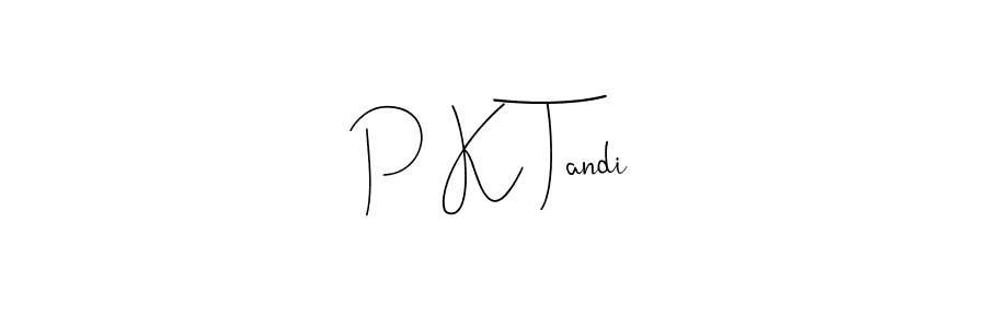 Andilay-7BmLP is a professional signature style that is perfect for those who want to add a touch of class to their signature. It is also a great choice for those who want to make their signature more unique. Get P K Tandi name to fancy signature for free. P K Tandi signature style 4 images and pictures png