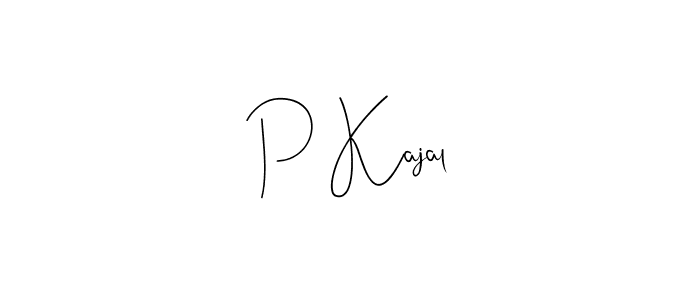 Once you've used our free online signature maker to create your best signature Andilay-7BmLP style, it's time to enjoy all of the benefits that P Kajal name signing documents. P Kajal signature style 4 images and pictures png