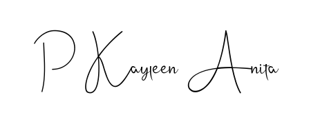 Make a short P Kayleen Anita signature style. Manage your documents anywhere anytime using Andilay-7BmLP. Create and add eSignatures, submit forms, share and send files easily. P Kayleen Anita signature style 4 images and pictures png