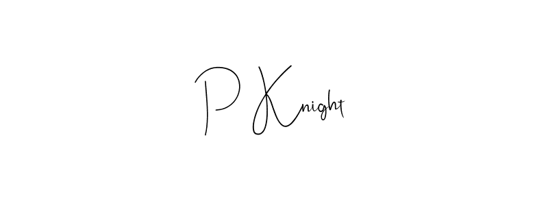 The best way (Andilay-7BmLP) to make a short signature is to pick only two or three words in your name. The name P Knight include a total of six letters. For converting this name. P Knight signature style 4 images and pictures png