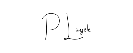 Build your personal autograph collection for name P Layek with Andilay-7BmLP design. Browse, select, and save your favorites. P Layek signature style 4 images and pictures png