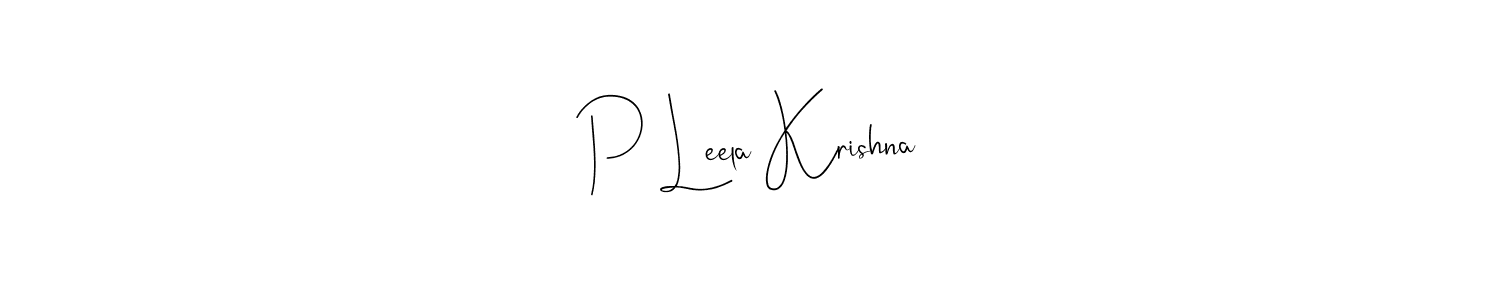 Make a short P Leela Krishna signature style. Manage your documents anywhere anytime using Andilay-7BmLP. Create and add eSignatures, submit forms, share and send files easily. P Leela Krishna signature style 4 images and pictures png