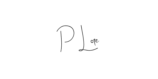 How to Draw P Lote signature style? Andilay-7BmLP is a latest design signature styles for name P Lote. P Lote signature style 4 images and pictures png