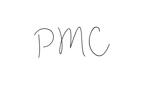 It looks lik you need a new signature style for name P M C. Design unique handwritten (Andilay-7BmLP) signature with our free signature maker in just a few clicks. P M C signature style 4 images and pictures png