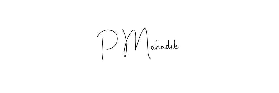 Best and Professional Signature Style for P Mahadik. Andilay-7BmLP Best Signature Style Collection. P Mahadik signature style 4 images and pictures png