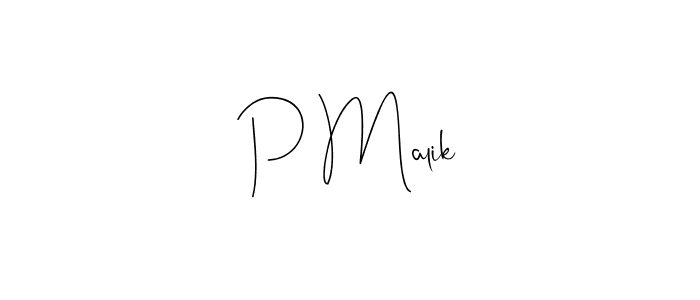 Also You can easily find your signature by using the search form. We will create P Malik name handwritten signature images for you free of cost using Andilay-7BmLP sign style. P Malik signature style 4 images and pictures png