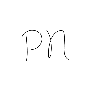 Design your own signature with our free online signature maker. With this signature software, you can create a handwritten (Andilay-7BmLP) signature for name P N. P N signature style 4 images and pictures png