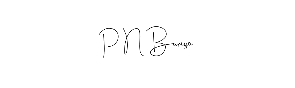 You can use this online signature creator to create a handwritten signature for the name P N Bariya. This is the best online autograph maker. P N Bariya signature style 4 images and pictures png