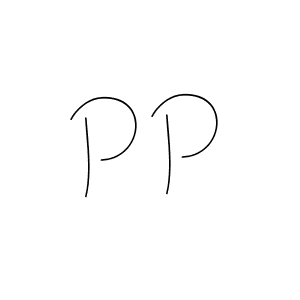 How to make P P name signature. Use Andilay-7BmLP style for creating short signs online. This is the latest handwritten sign. P P signature style 4 images and pictures png