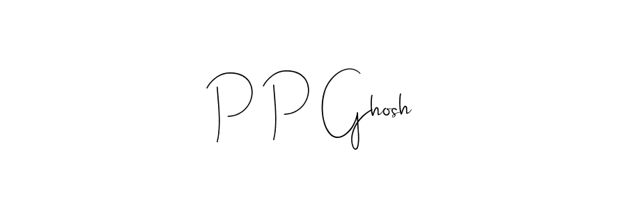 Make a beautiful signature design for name P P Ghosh. Use this online signature maker to create a handwritten signature for free. P P Ghosh signature style 4 images and pictures png