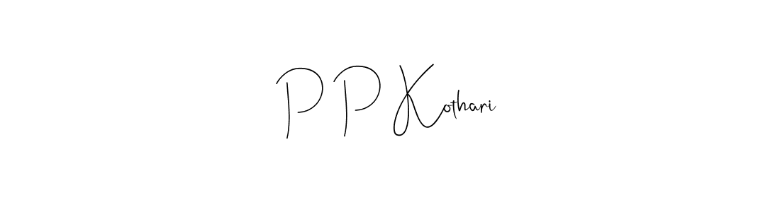 How to Draw P P Kothari signature style? Andilay-7BmLP is a latest design signature styles for name P P Kothari. P P Kothari signature style 4 images and pictures png