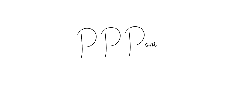 How to Draw P P Pani signature style? Andilay-7BmLP is a latest design signature styles for name P P Pani. P P Pani signature style 4 images and pictures png