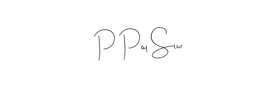 How to Draw P Pal Siw signature style? Andilay-7BmLP is a latest design signature styles for name P Pal Siw. P Pal Siw signature style 4 images and pictures png