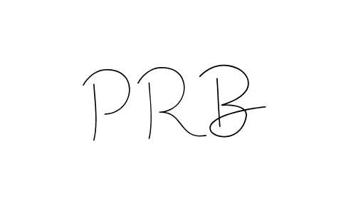 The best way (Andilay-7BmLP) to make a short signature is to pick only two or three words in your name. The name P R B include a total of six letters. For converting this name. P R B signature style 4 images and pictures png