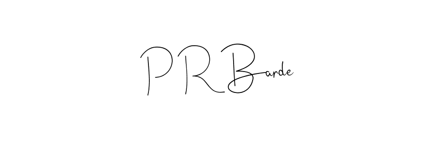 How to Draw P R Barde signature style? Andilay-7BmLP is a latest design signature styles for name P R Barde. P R Barde signature style 4 images and pictures png