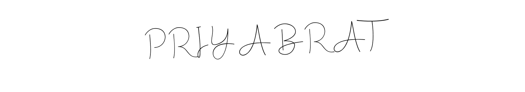Once you've used our free online signature maker to create your best signature Andilay-7BmLP style, it's time to enjoy all of the benefits that P R I Y A B R A T name signing documents. P R I Y A B R A T signature style 4 images and pictures png