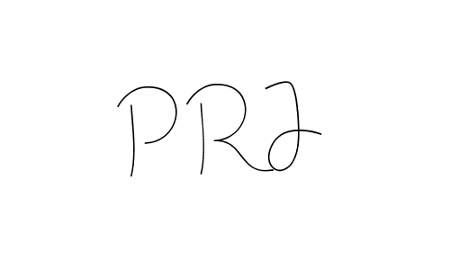 It looks lik you need a new signature style for name P R J. Design unique handwritten (Andilay-7BmLP) signature with our free signature maker in just a few clicks. P R J signature style 4 images and pictures png