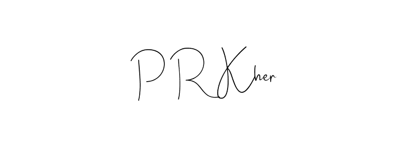 This is the best signature style for the P R Kher name. Also you like these signature font (Andilay-7BmLP). Mix name signature. P R Kher signature style 4 images and pictures png