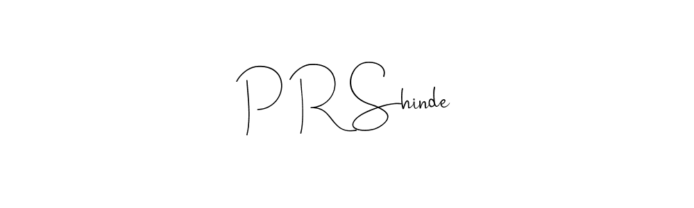 It looks lik you need a new signature style for name P R Shinde. Design unique handwritten (Andilay-7BmLP) signature with our free signature maker in just a few clicks. P R Shinde signature style 4 images and pictures png