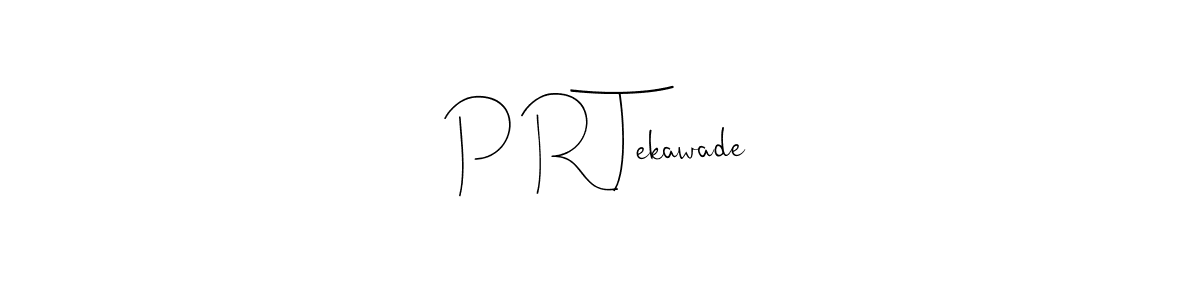 Also You can easily find your signature by using the search form. We will create P R Tekawade name handwritten signature images for you free of cost using Andilay-7BmLP sign style. P R Tekawade signature style 4 images and pictures png