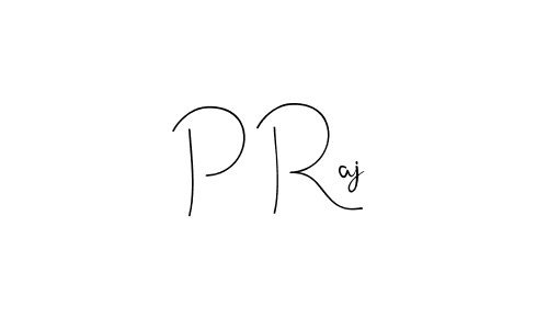 The best way (Andilay-7BmLP) to make a short signature is to pick only two or three words in your name. The name P Raj include a total of six letters. For converting this name. P Raj signature style 4 images and pictures png