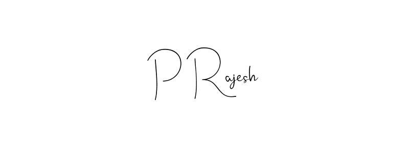 Use a signature maker to create a handwritten signature online. With this signature software, you can design (Andilay-7BmLP) your own signature for name P Rajesh. P Rajesh signature style 4 images and pictures png