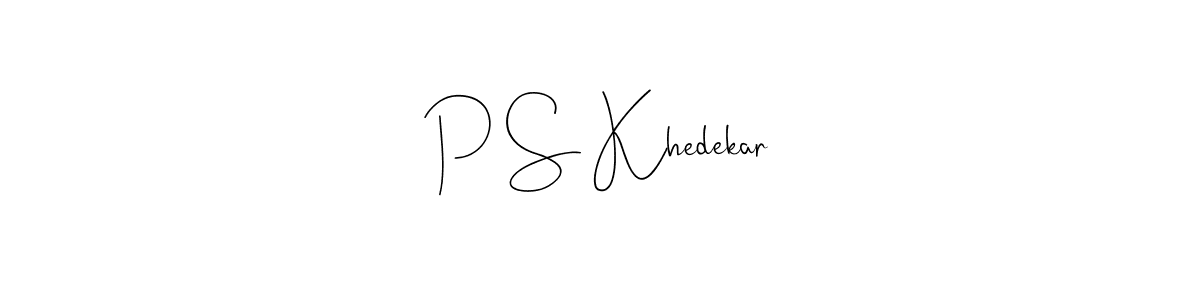 This is the best signature style for the P S Khedekar name. Also you like these signature font (Andilay-7BmLP). Mix name signature. P S Khedekar signature style 4 images and pictures png