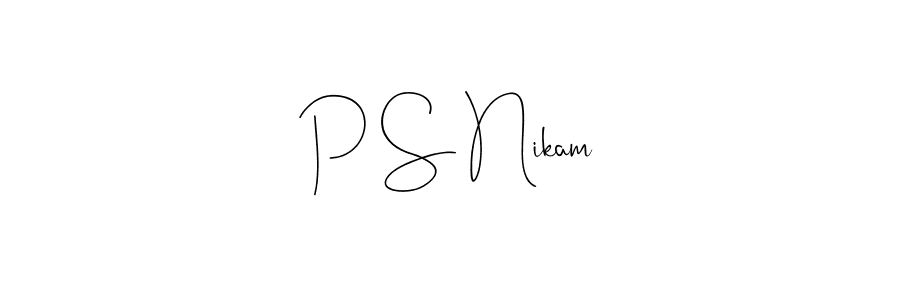 Check out images of Autograph of P S Nikam name. Actor P S Nikam Signature Style. Andilay-7BmLP is a professional sign style online. P S Nikam signature style 4 images and pictures png