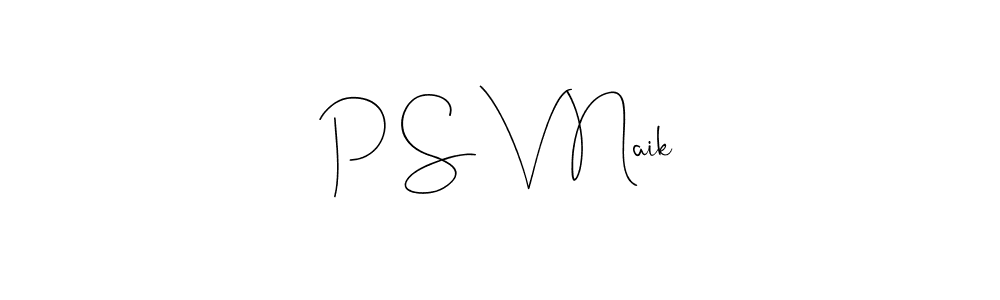 How to Draw P S V Naik signature style? Andilay-7BmLP is a latest design signature styles for name P S V Naik. P S V Naik signature style 4 images and pictures png