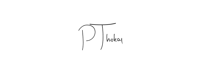 You can use this online signature creator to create a handwritten signature for the name P Thokal. This is the best online autograph maker. P Thokal signature style 4 images and pictures png